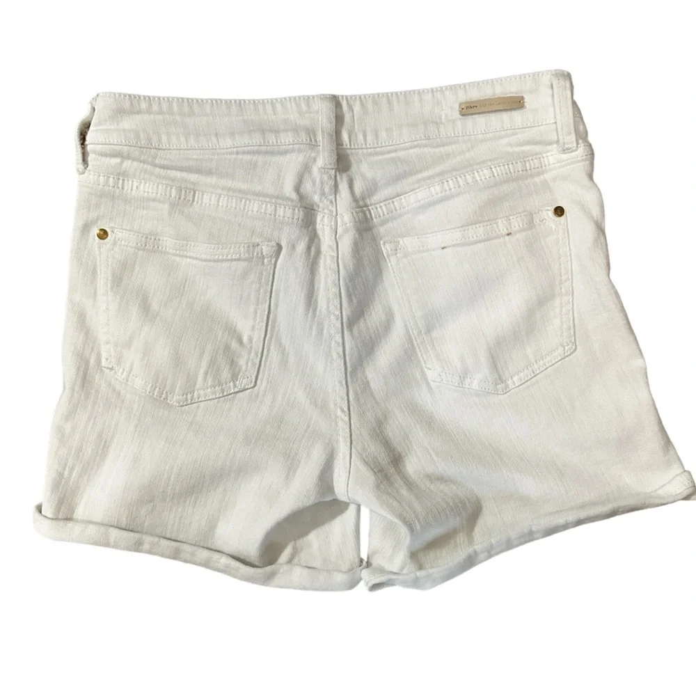 Anthropologie Pilcro and the Letterpress White Shorts Size 29